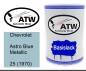 Preview: Chevrolet, Astro Blue Metallic, 25 (1970): 500ml Lackdose, von ATW Autoteile West.